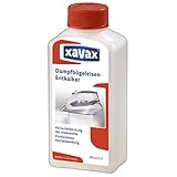 Xavax Entkalker für Dampfbügeleisen, 250 ml (ausreichend für 3 Anwendungen)